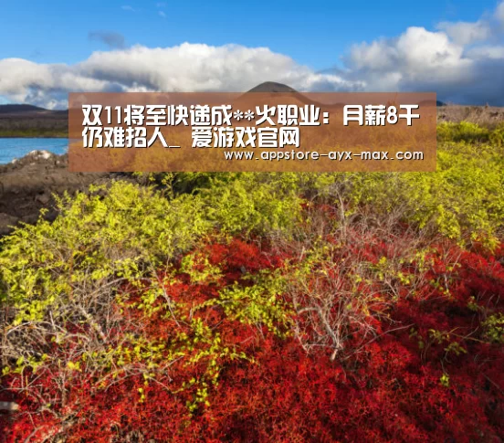 双11将至快递成**火职业:月薪8千仍难招人_ 爱游戏官网(图1) 爱游戏官网